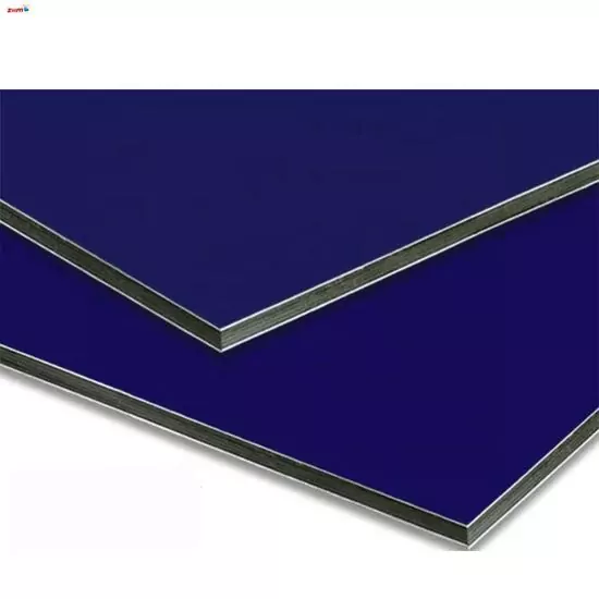 Алюминиевая композитная панель 3 мм  ультрамарин 1220*4000 мм, aluminum-garage-door-panels-aluminum-composite-panel - копия