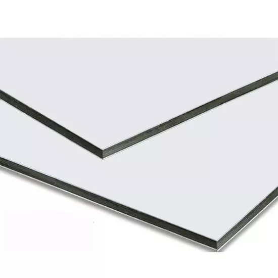 Алюминиевая композитная панель 3 мм белая 1220*4000 мм, aluminum-garage-door-panels-aluminum-composite-panel