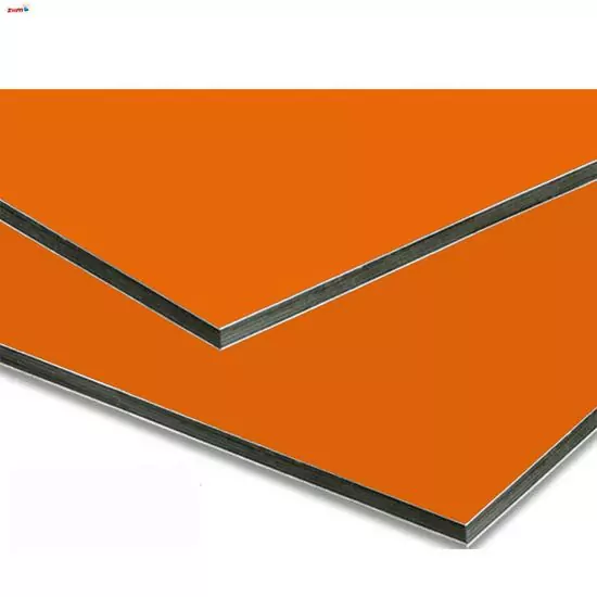 Алюминиевая композитная панель 3 мм оранжевая 1220*4000 мм, aluminum-garage-door-panels-aluminum-composite-panel (1) - копия