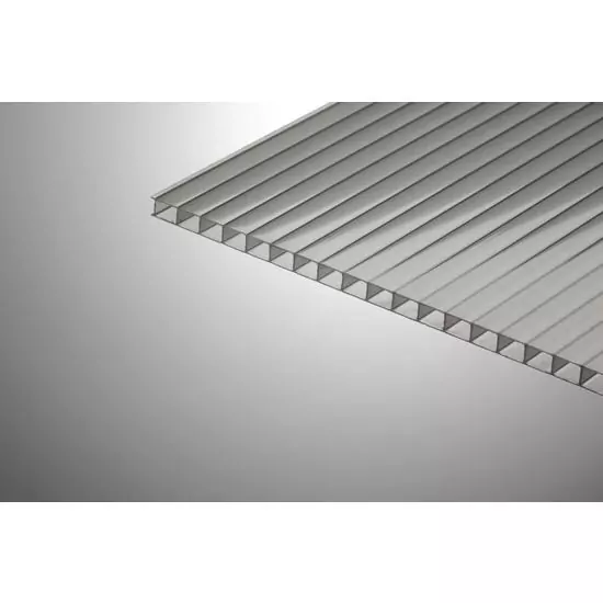 Поликарбонат 6 мм сотовый серебристый 2100х6000 мм, 8mm_silver_1